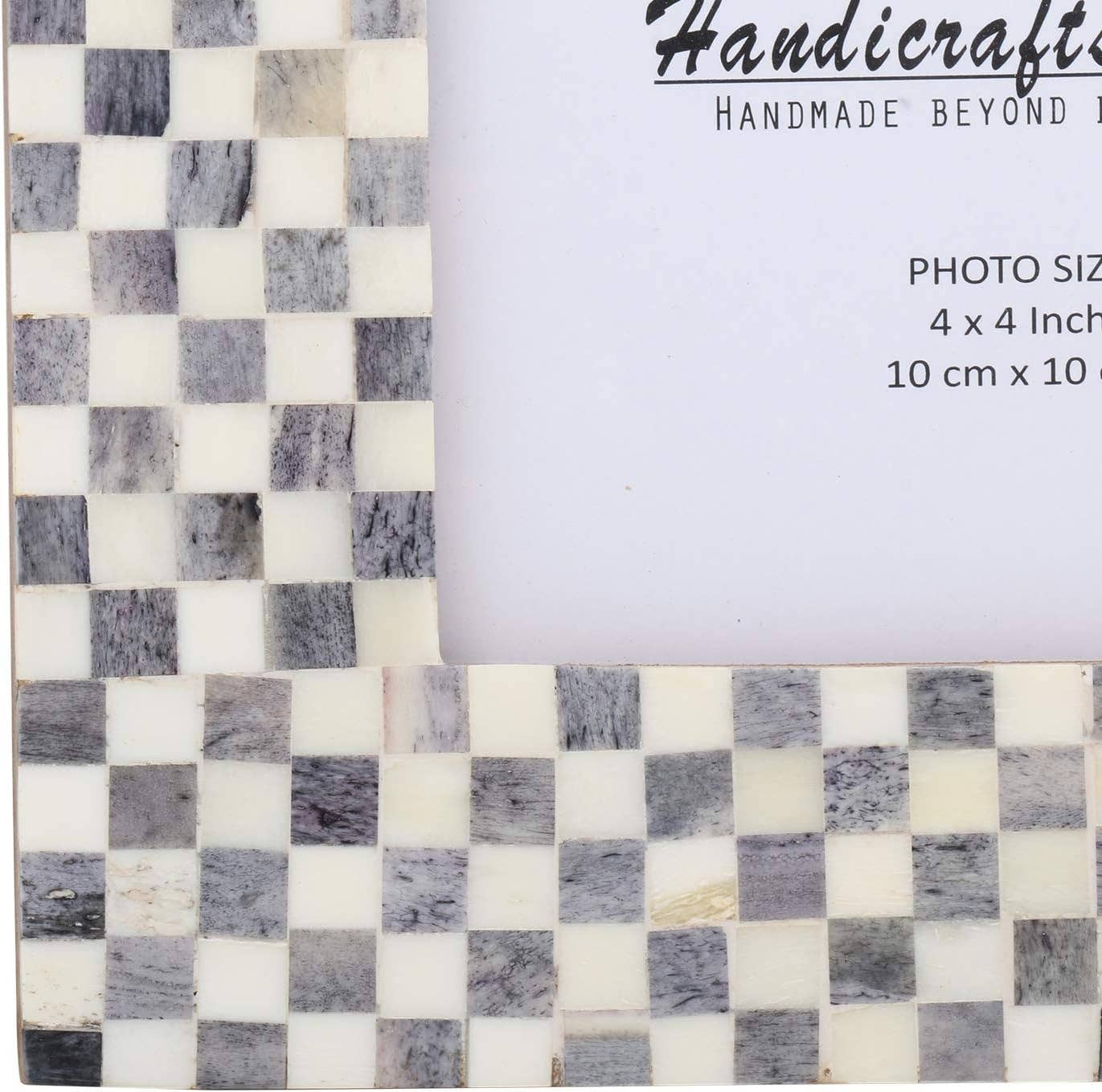 Checkered Photo Frame 4 x 4