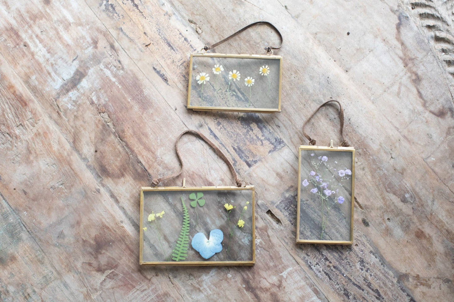 5x3 Horizontal Brass Frame