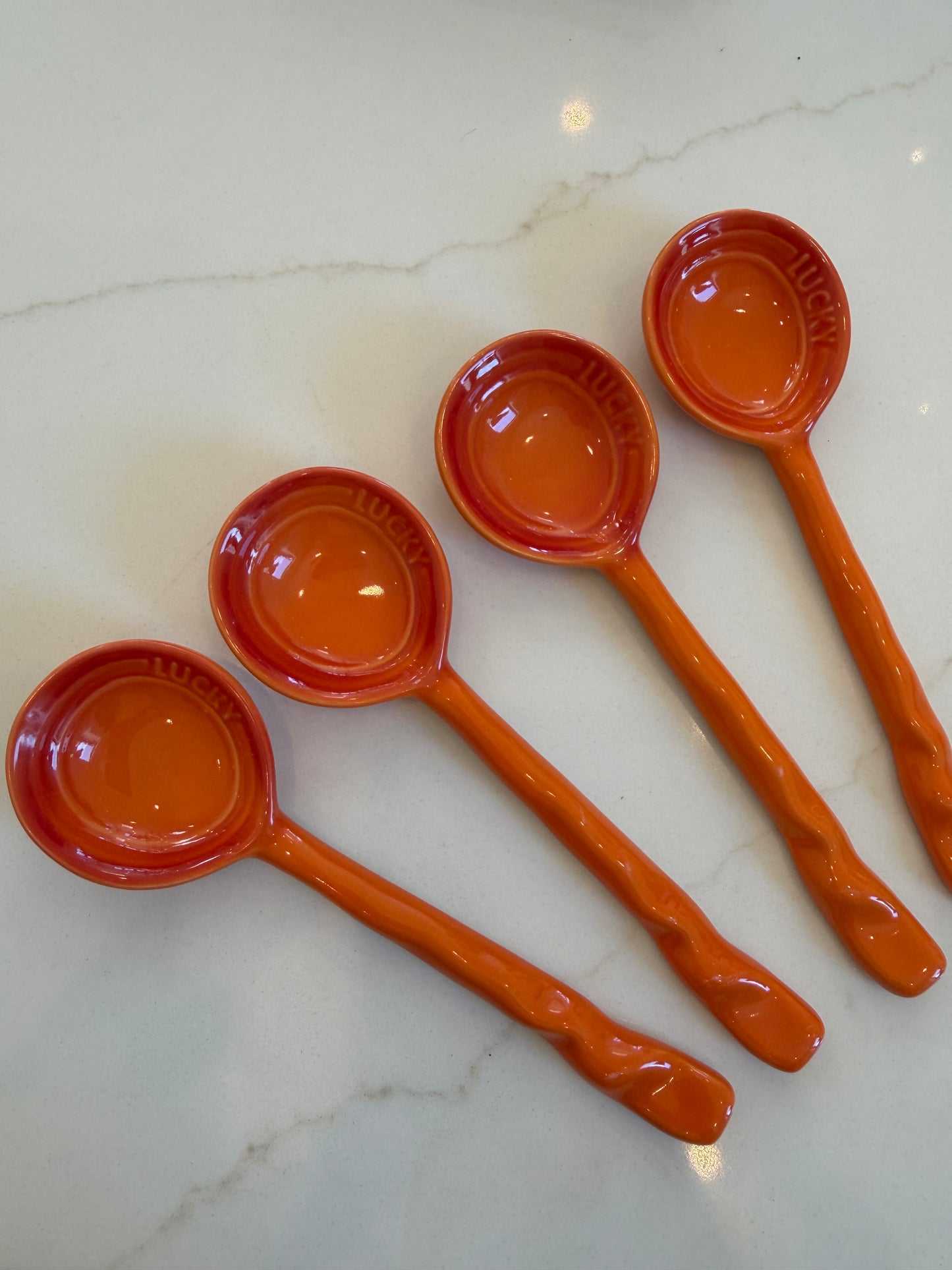 orange spoon
