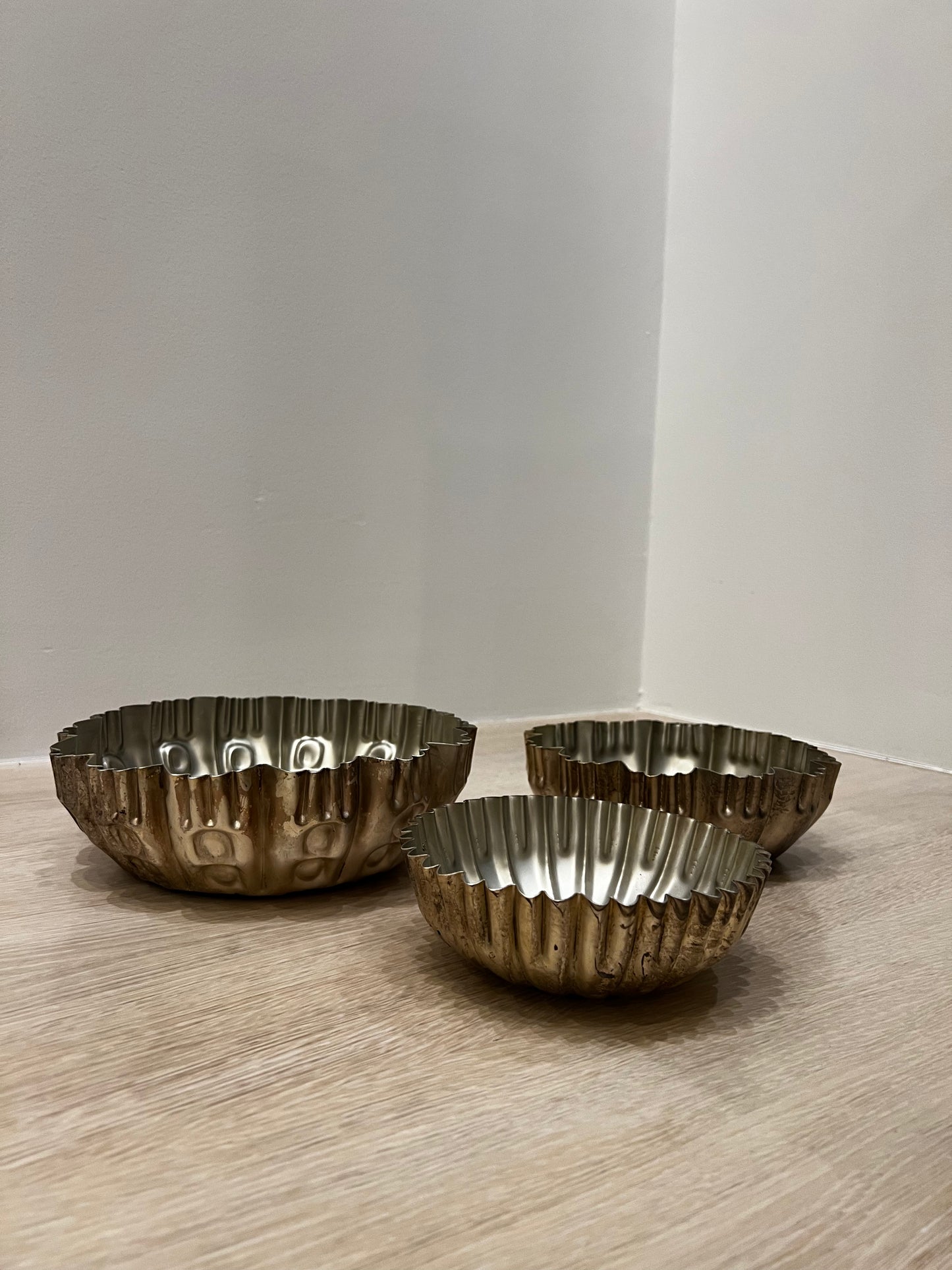 Antique Metal Bowl - Small