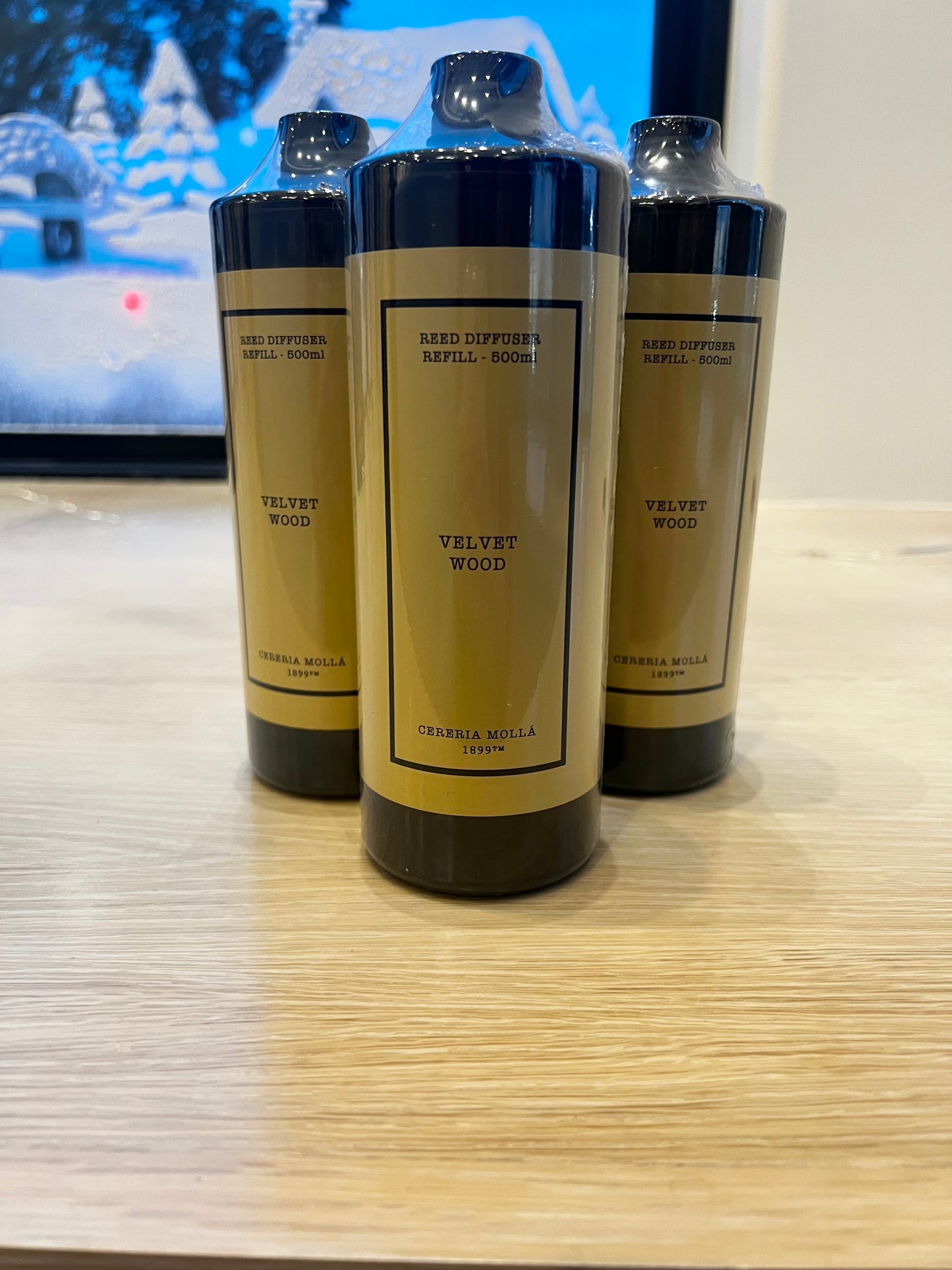 Velvet Wood Reed Diffuser Refill - 500ml