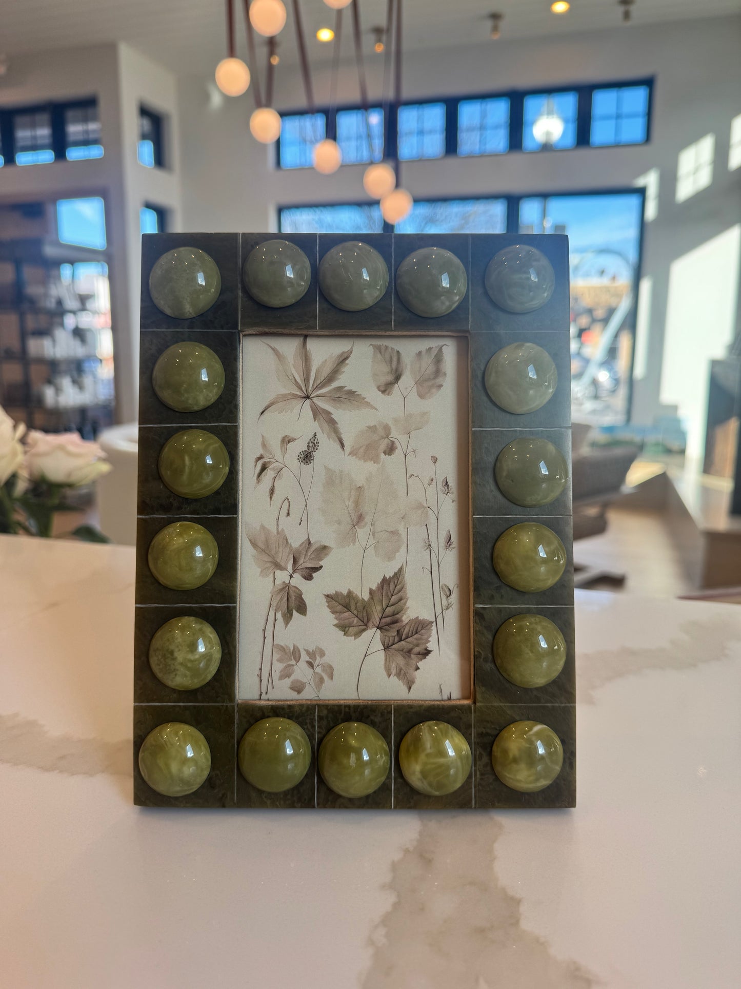Green Bobbin Frame 4x6