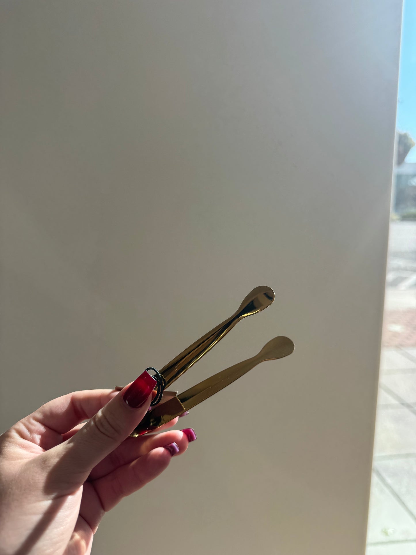 Gold Ice Tongs