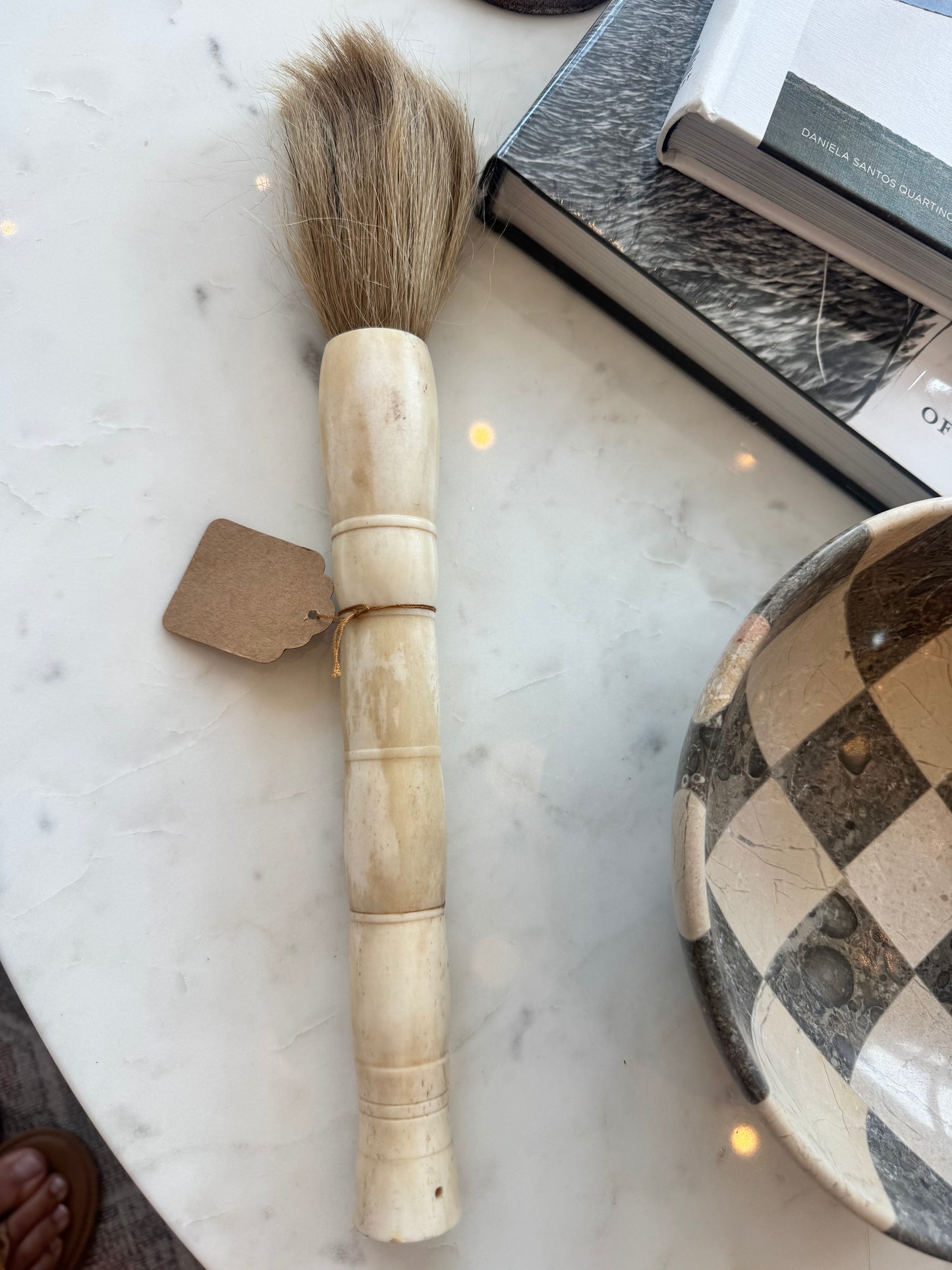 Cream Calligraphy Brush