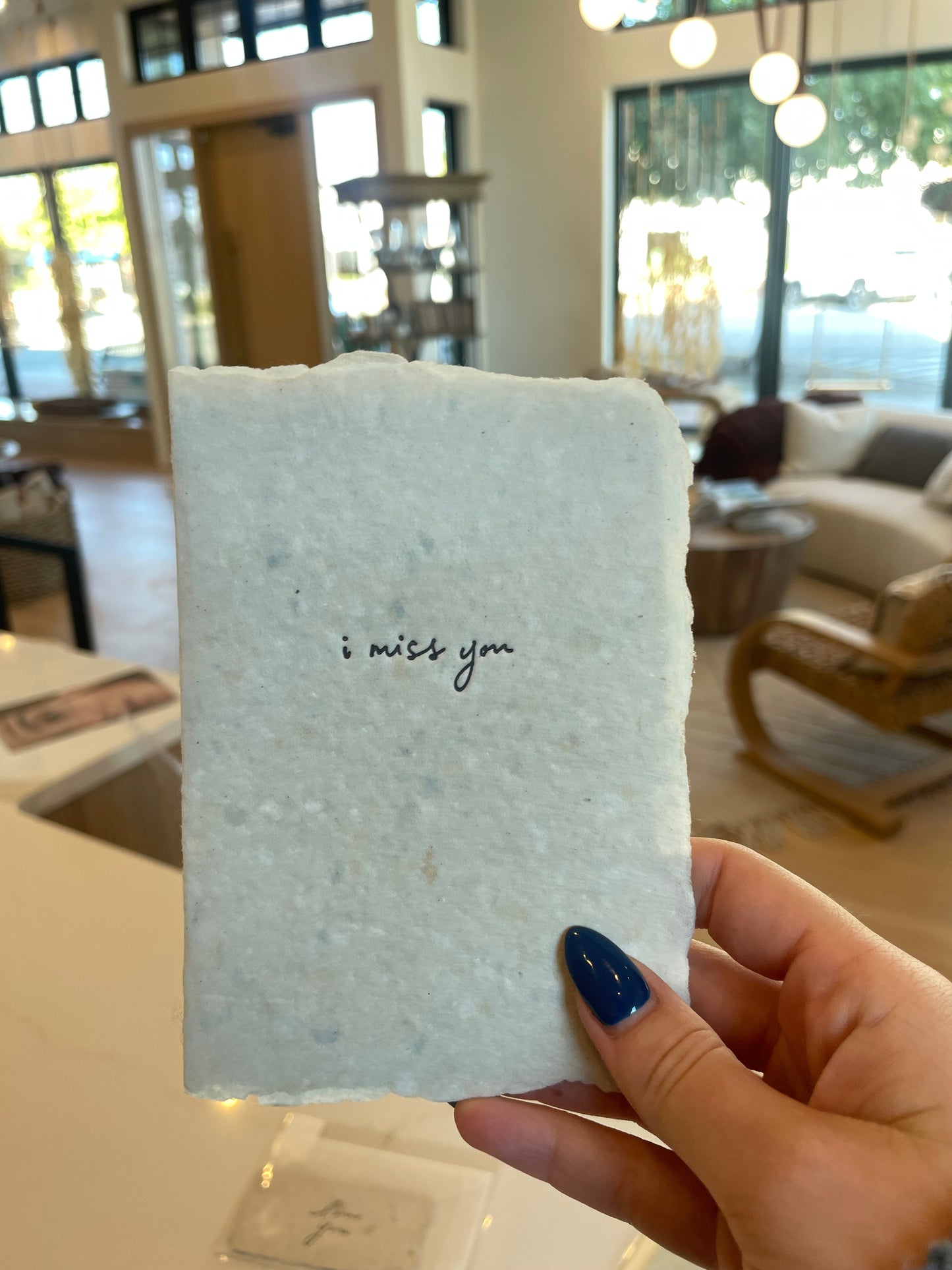 "I Miss You" Card