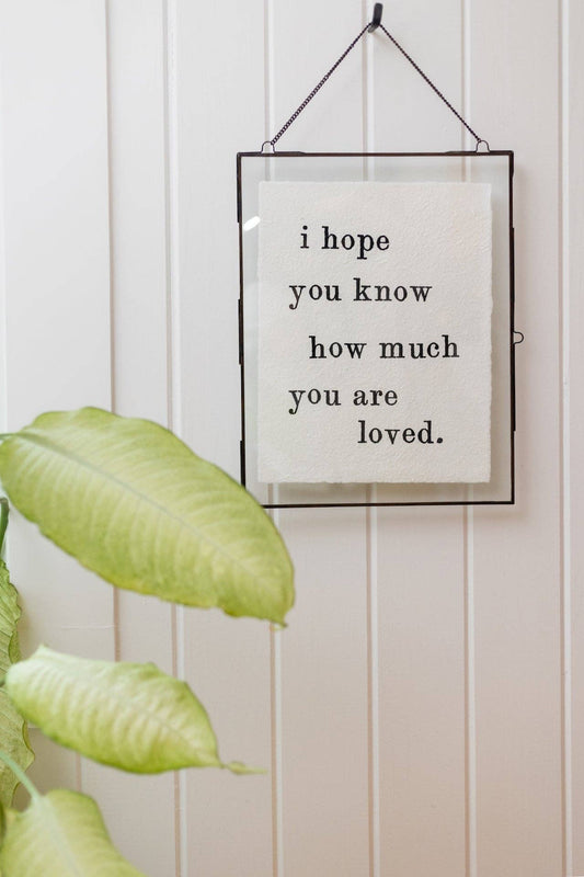 12x16 I Hope You Know