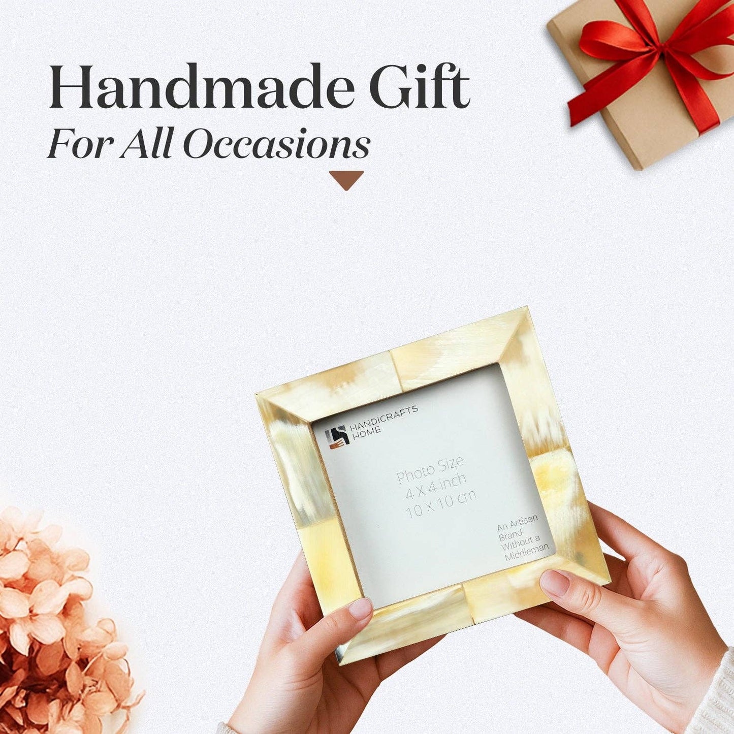 Brown, Grey, and White Picture Frames 8 x 10