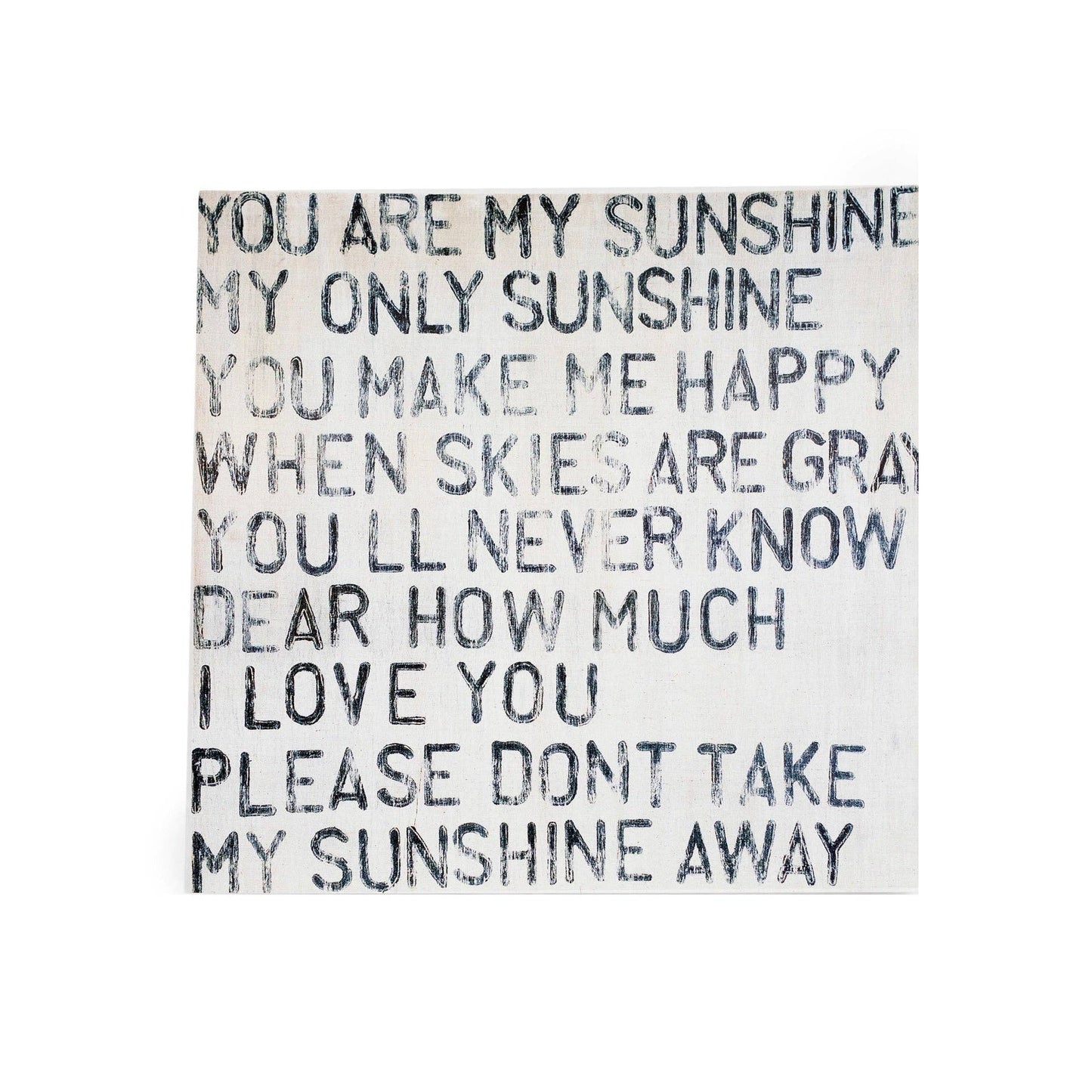 8"x8" You Are My Sunshine