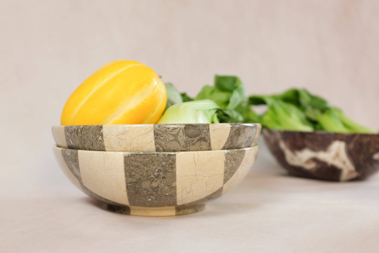 Classic Checkered Bowl