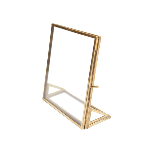 3x3 Square Brass Standing Frame