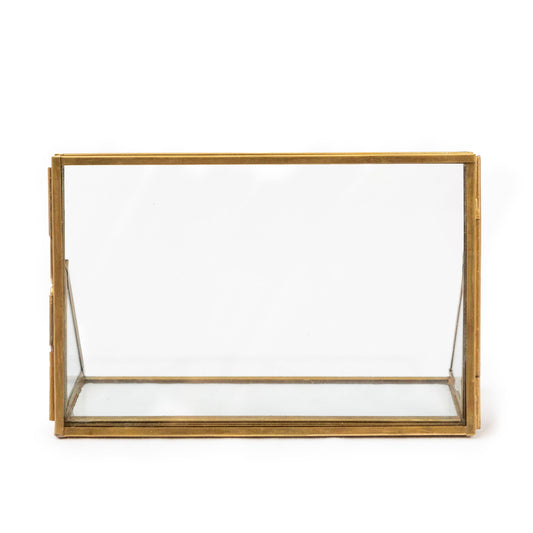 6x4 Horizontal Brass Standing Frame