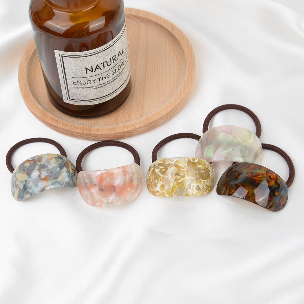 Acetate Ponytail Holder, Eco-Friendly