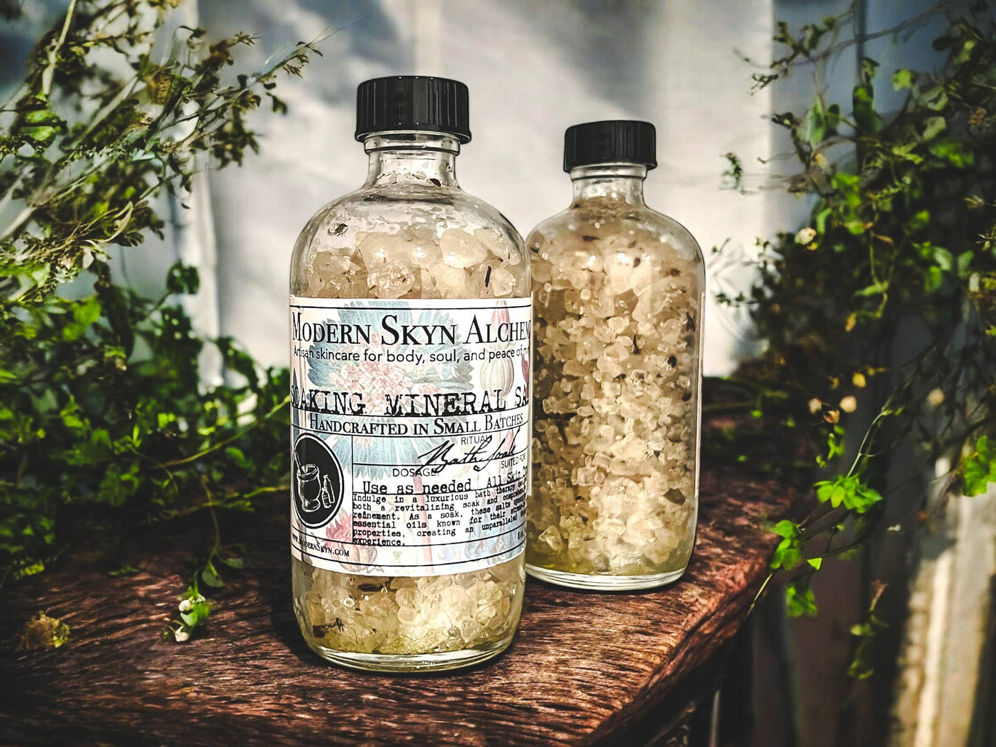 Soaking Mineral Salts