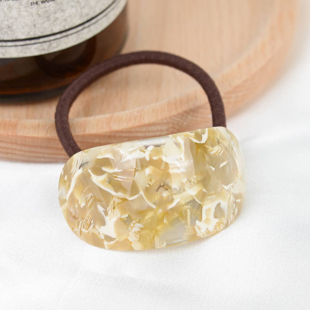 Acetate Ponytail Holder, Eco-Friendly