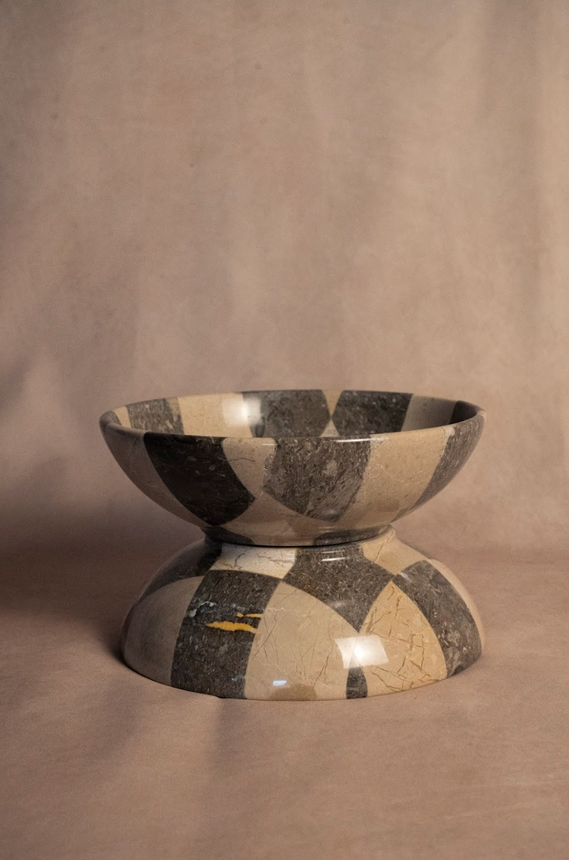Classic Checkered Bowl