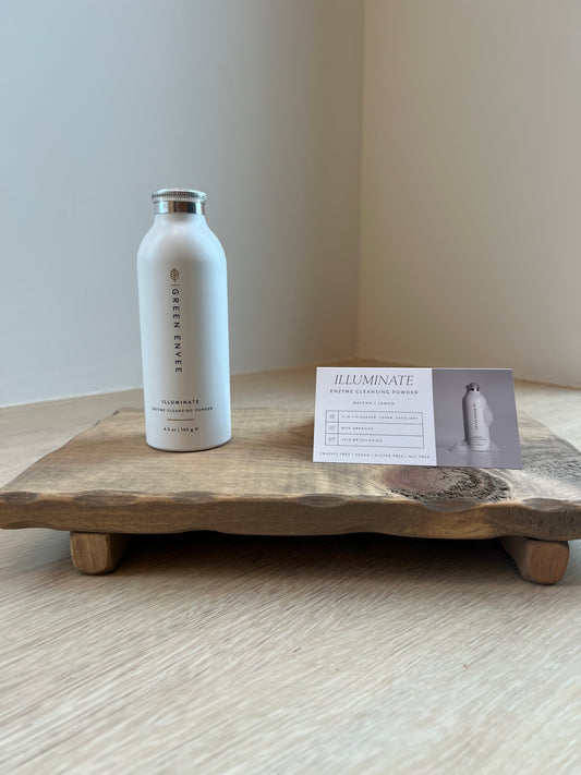 Green Envee Illumiate enzyme cleansing powder