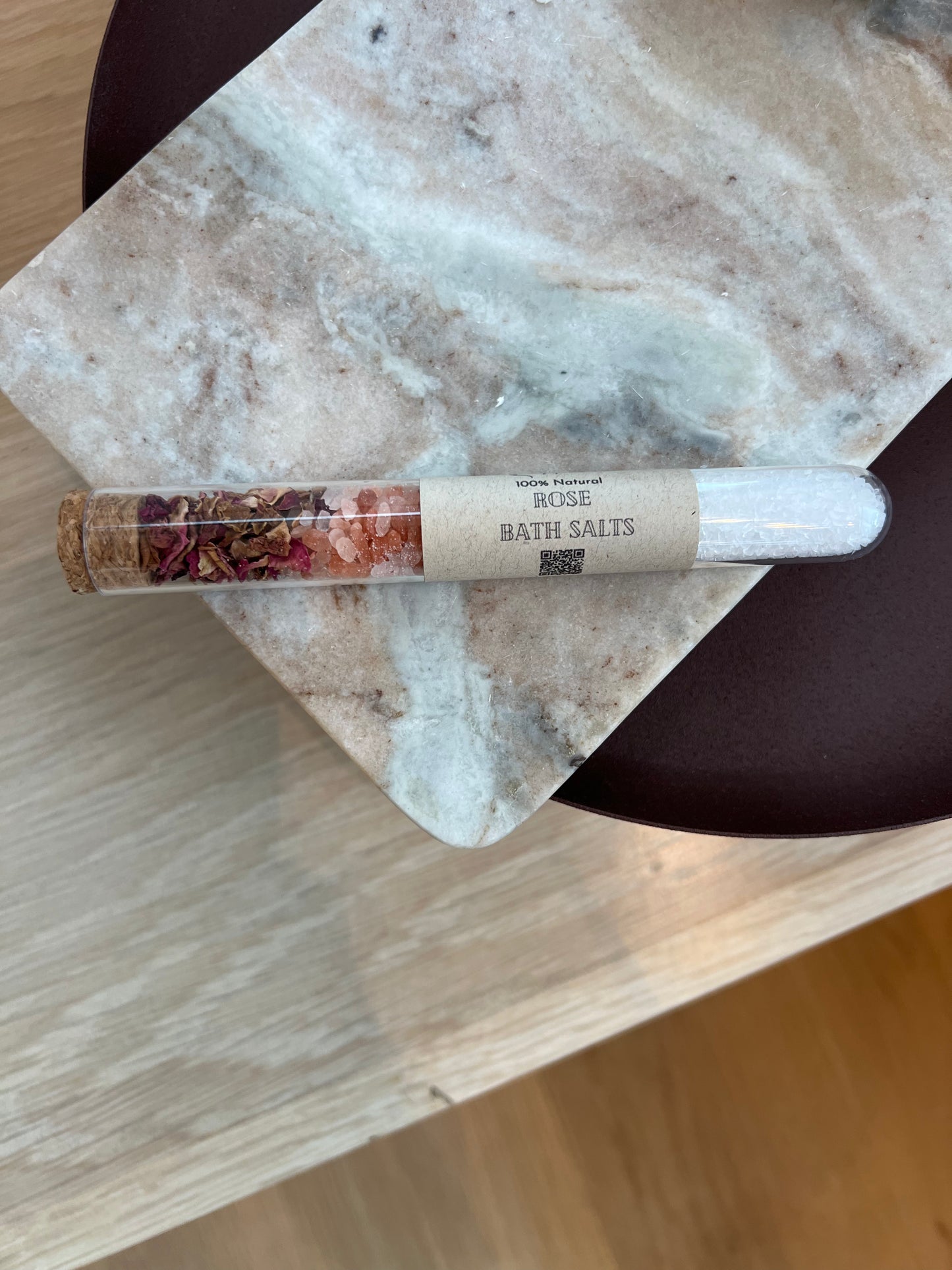 Bath Salt Tube- Rose