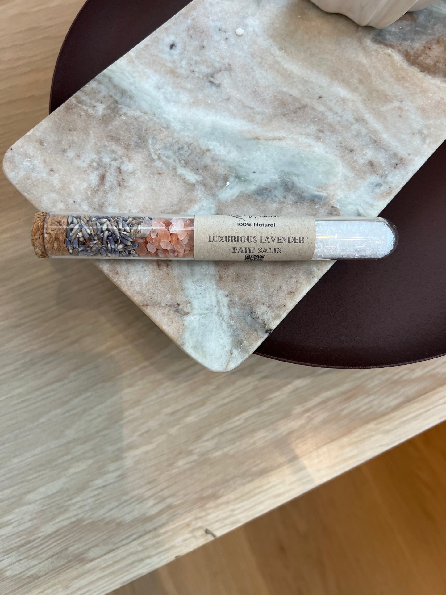 Bath Salt Tube- Lavender