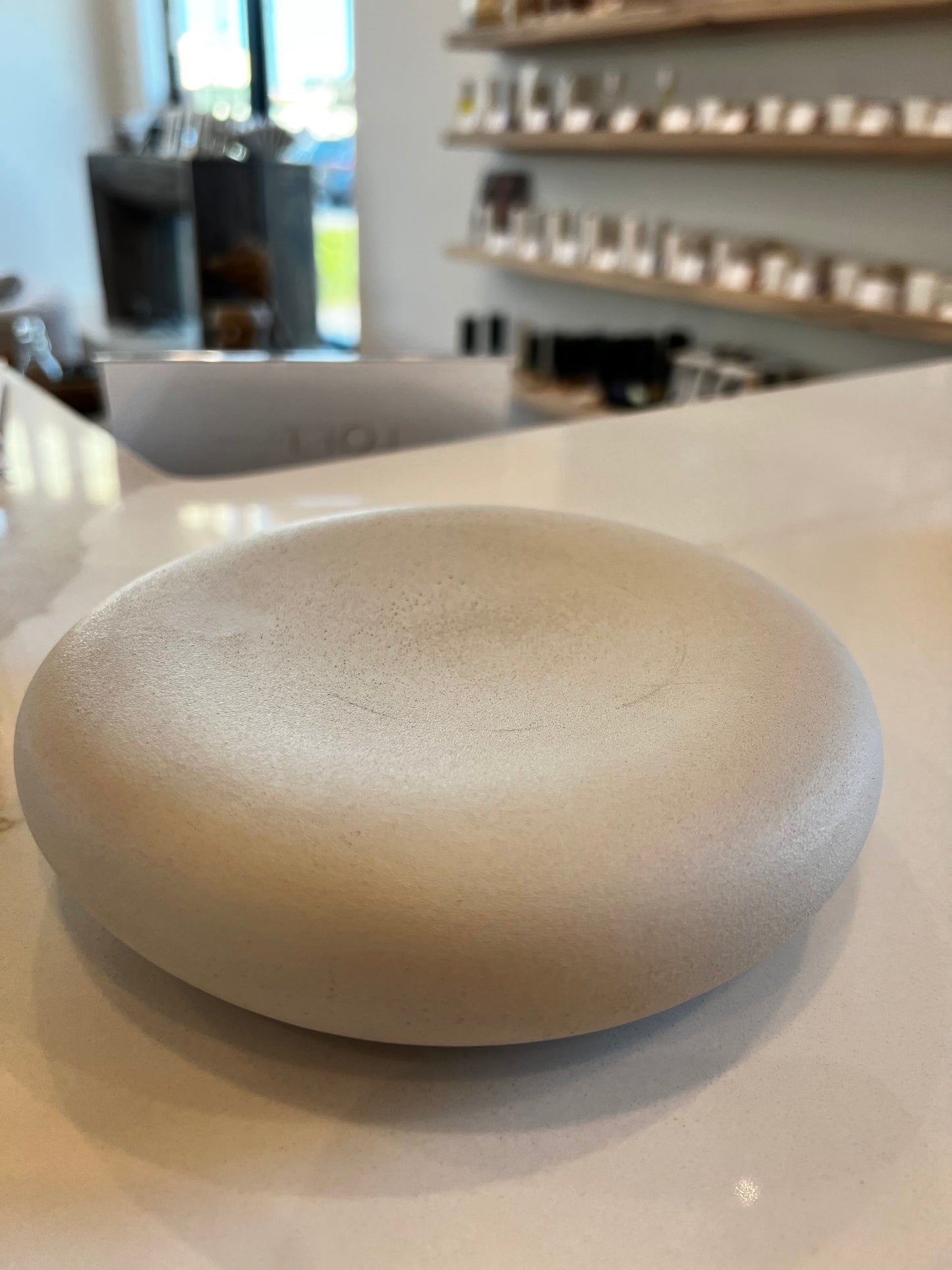 Large Raised Concrete Stone