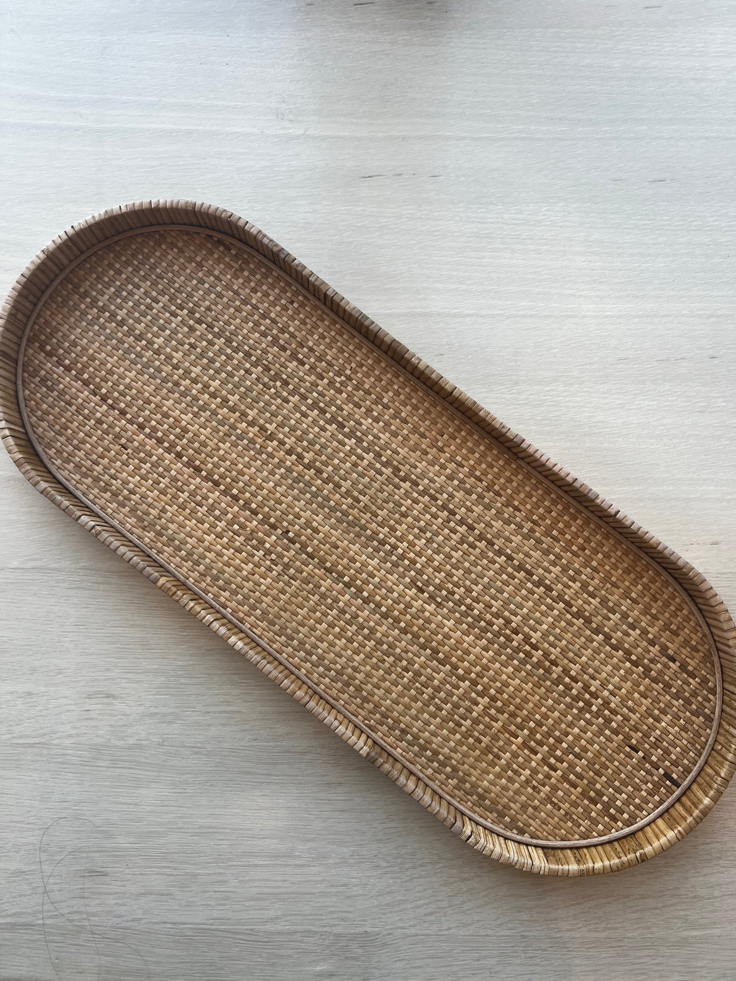 Oval Woven Tray - Large