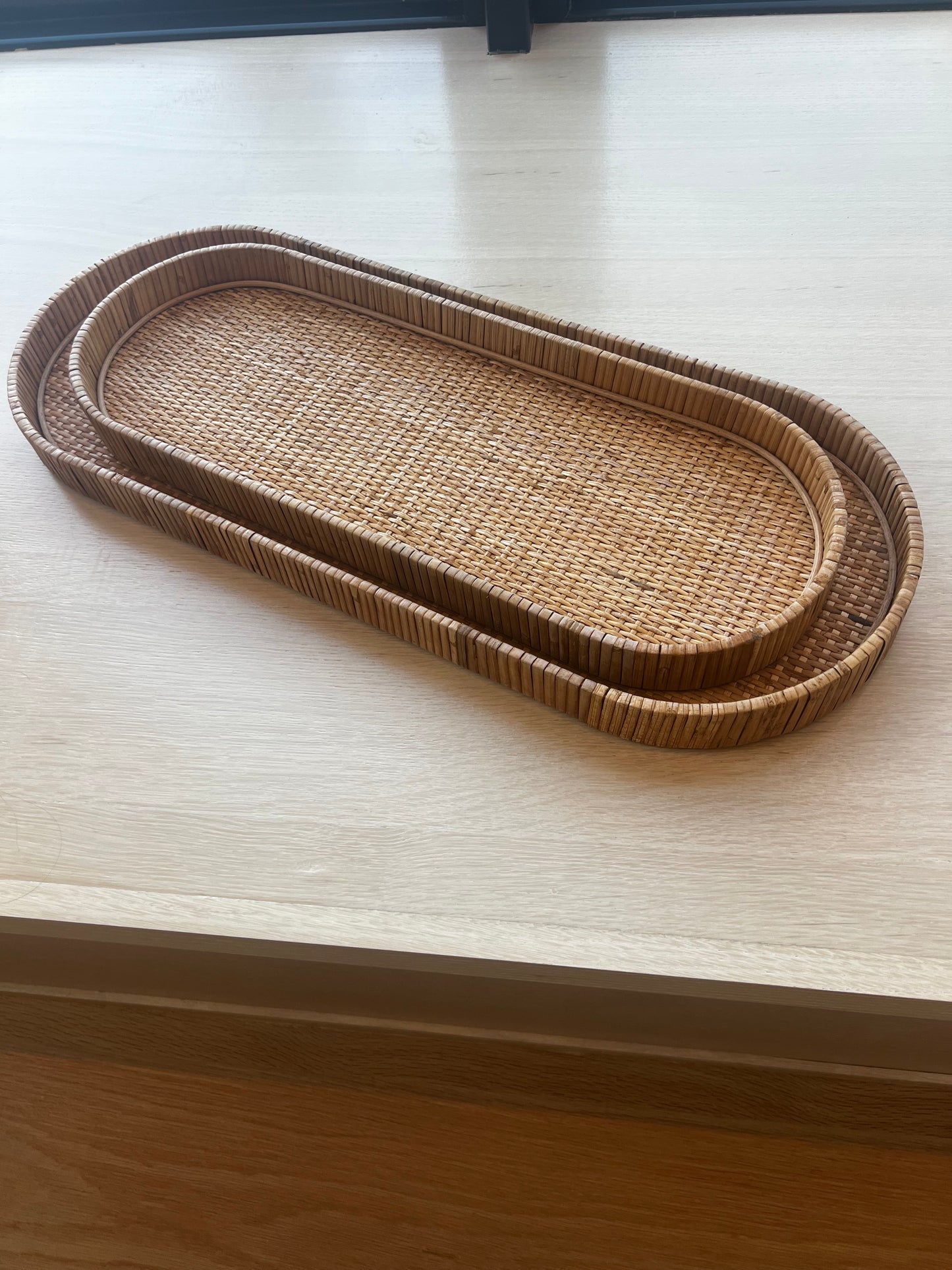 Oval Woven Tray - Large
