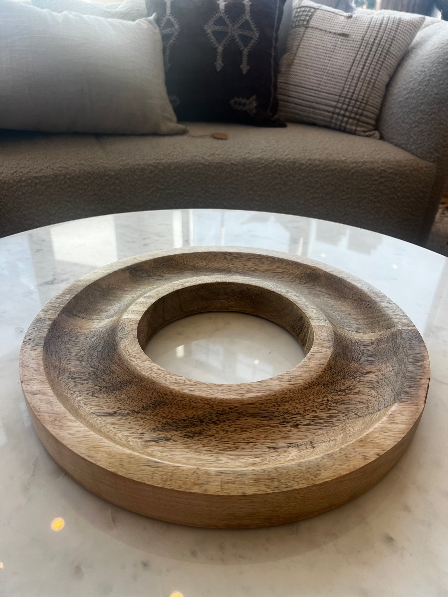 Round Serving Tray