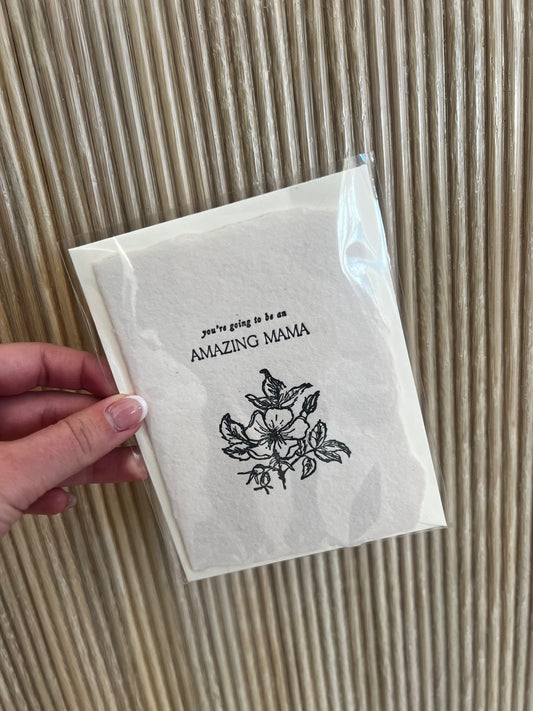 You're An Amazing Mama-card