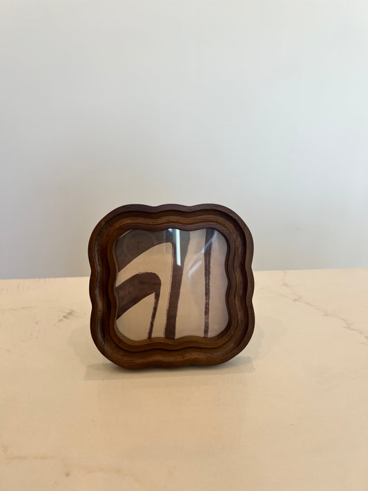 Wavy Wood Picture Frame