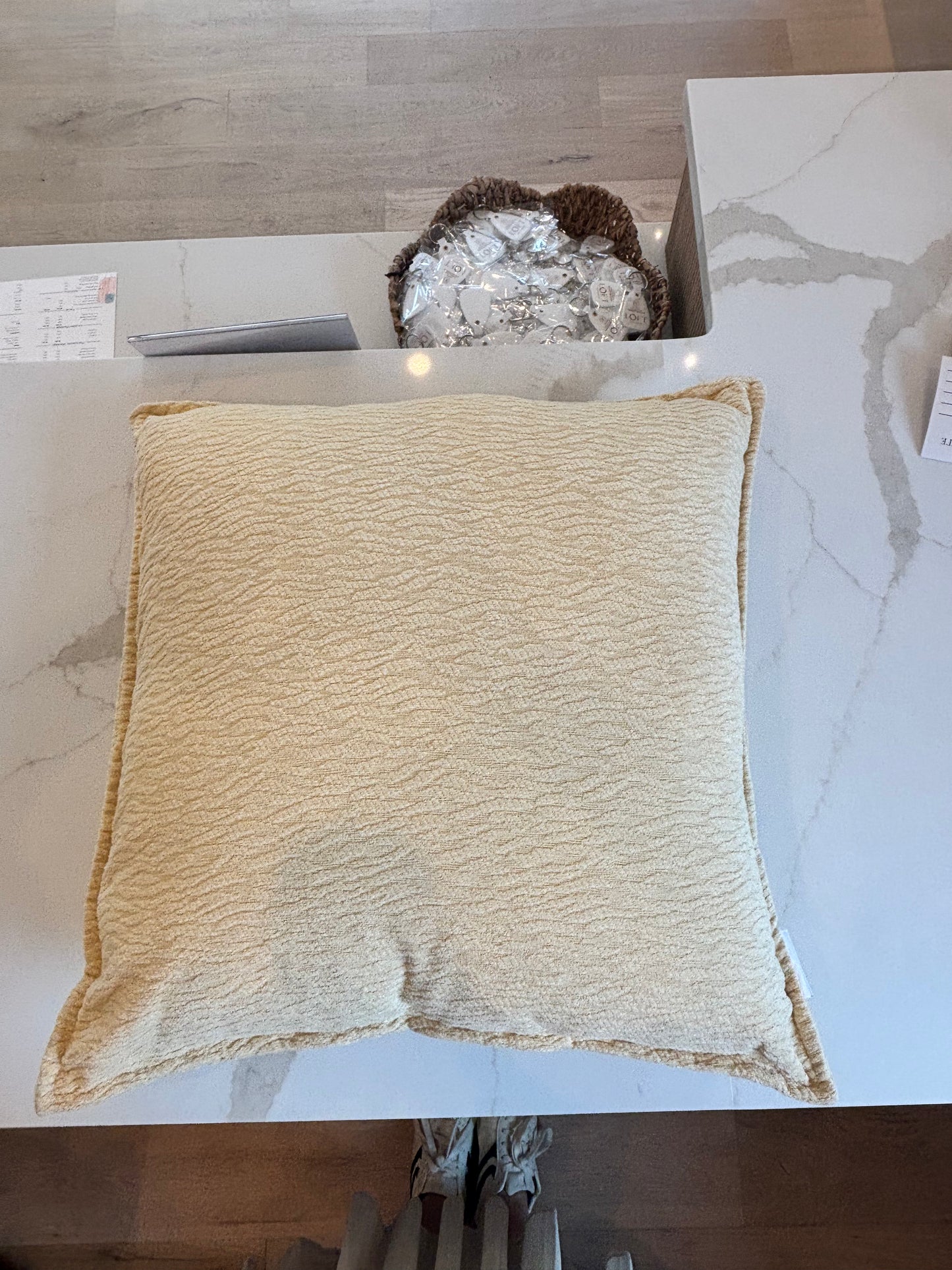 Large Yellow Pillow