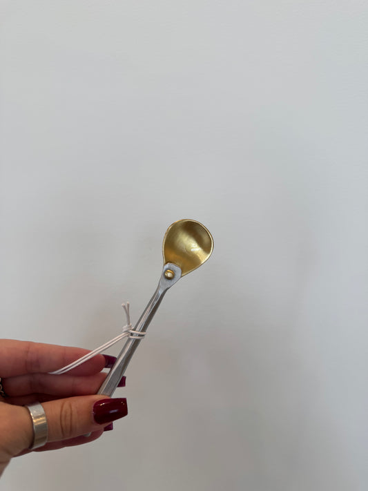 Small Brass/Grey Spoon
