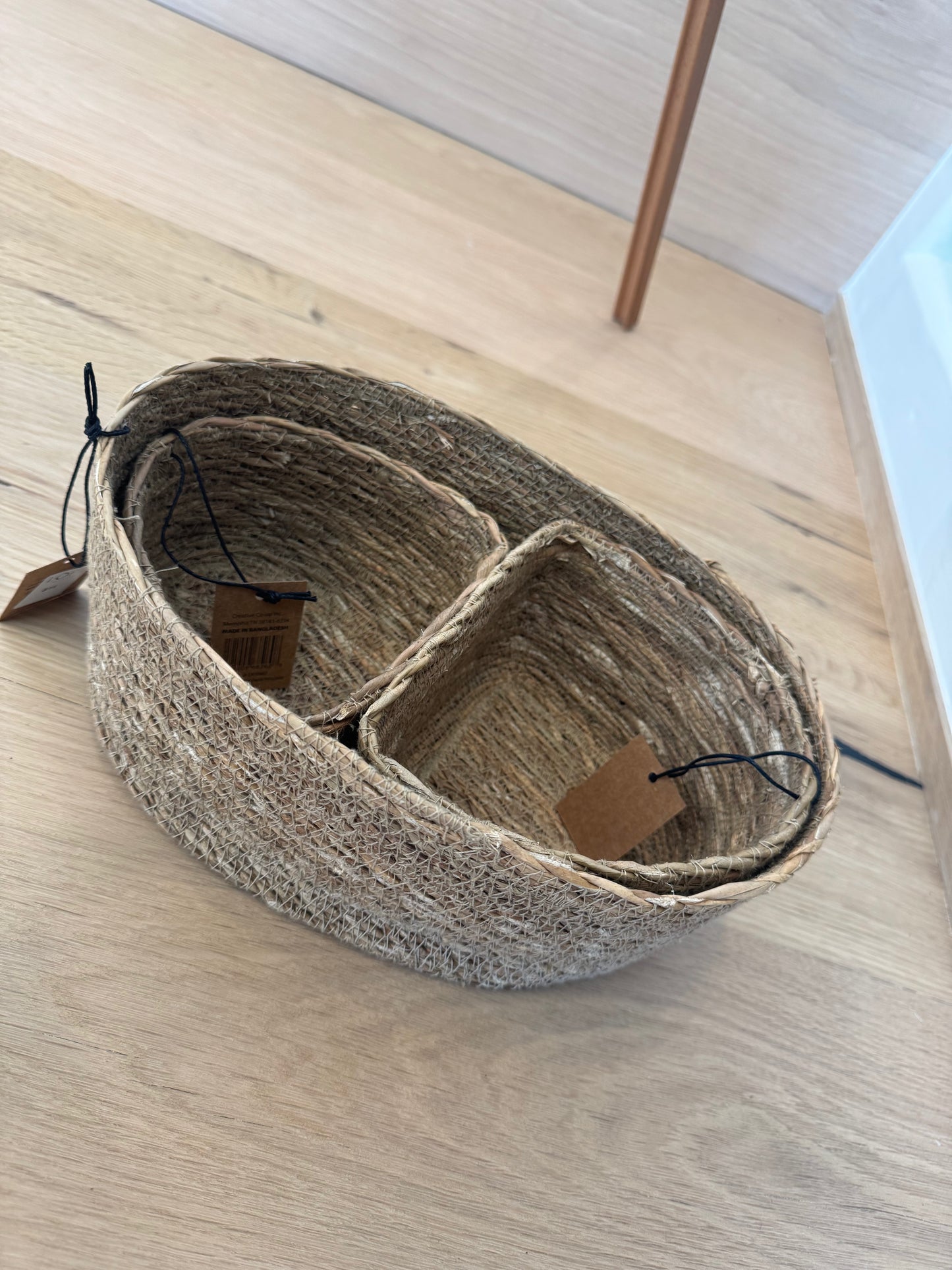 3 Piece Nesting Basket Set