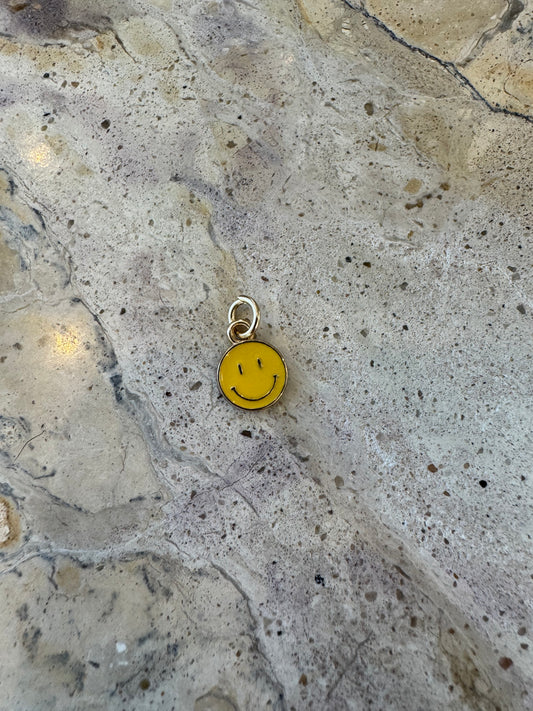 Smiley Charm-Yellow