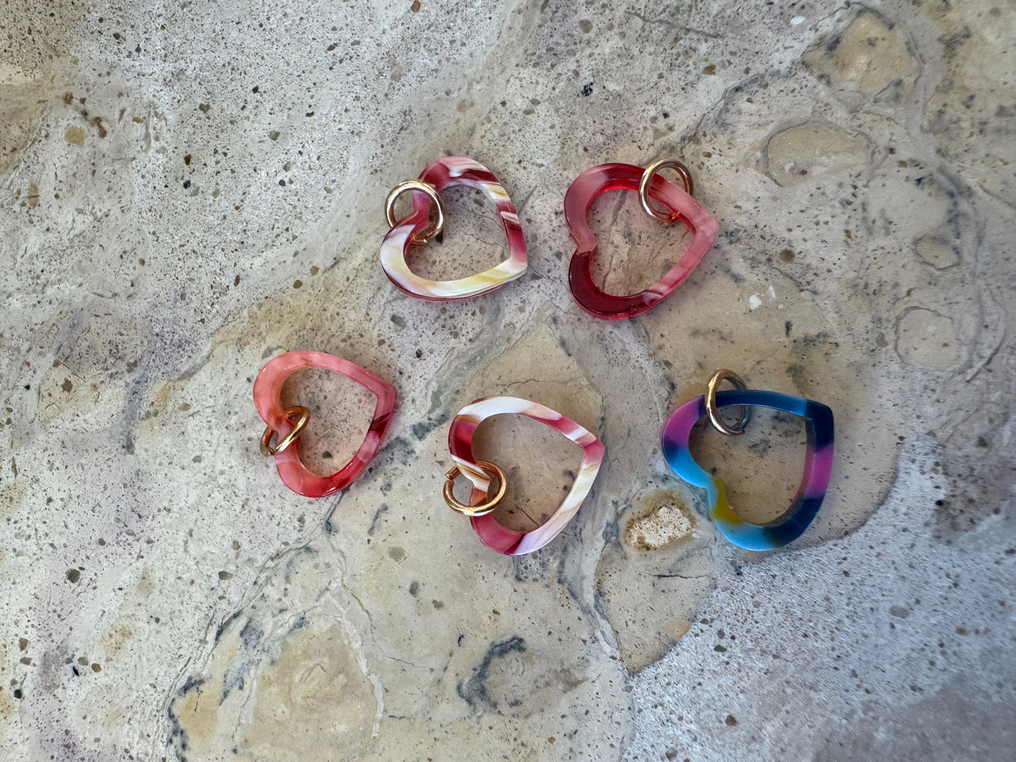 Heart Charm (colors vary)