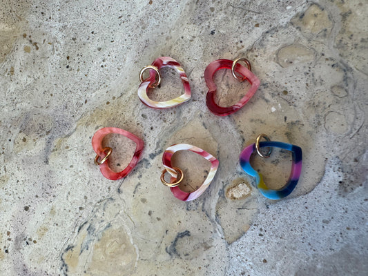 Heart Charm (colors vary)