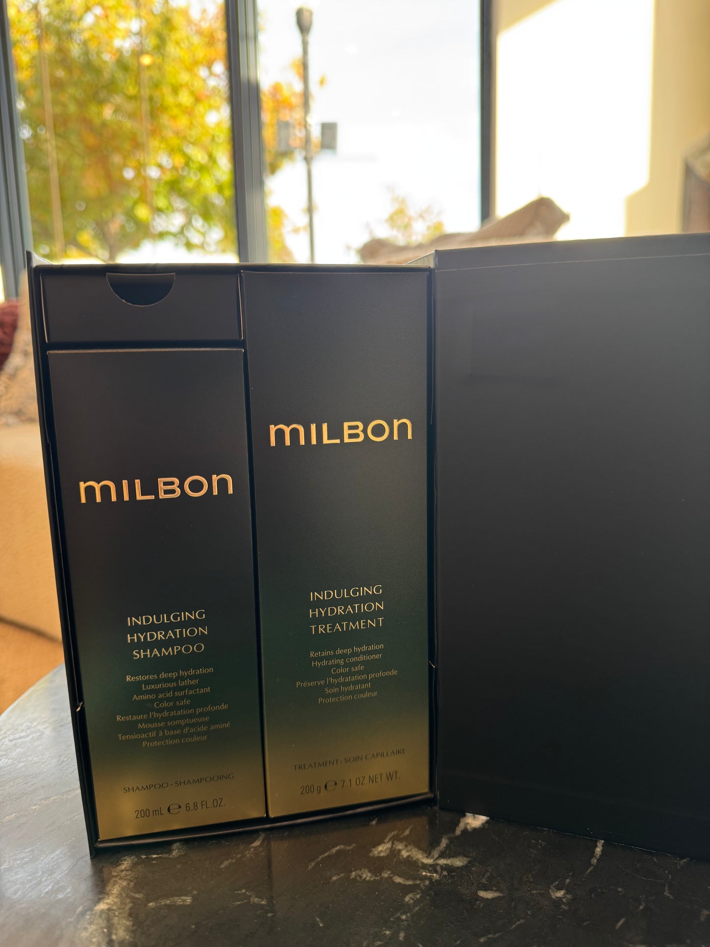 Milbon Holiday Gold Indulging Hydration Set