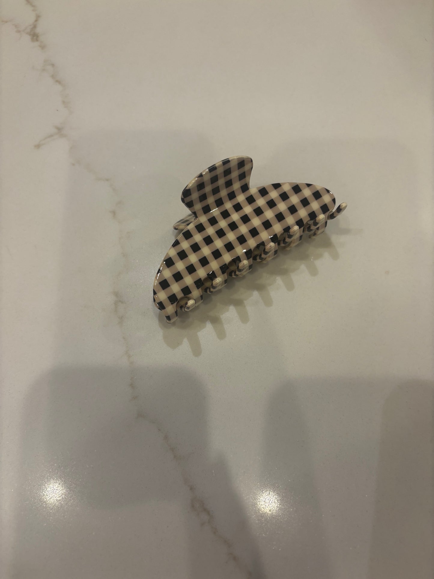Hair Clips (Navy,Red,Brown,Gingham)
