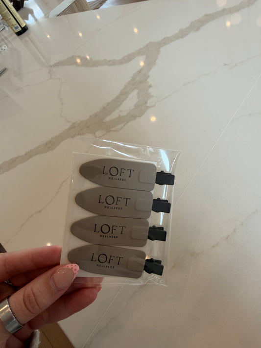 Loft Wellness Hair Clips