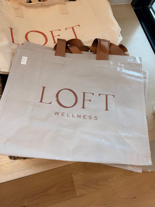 Loft Wellness Tote bag (shiny one)