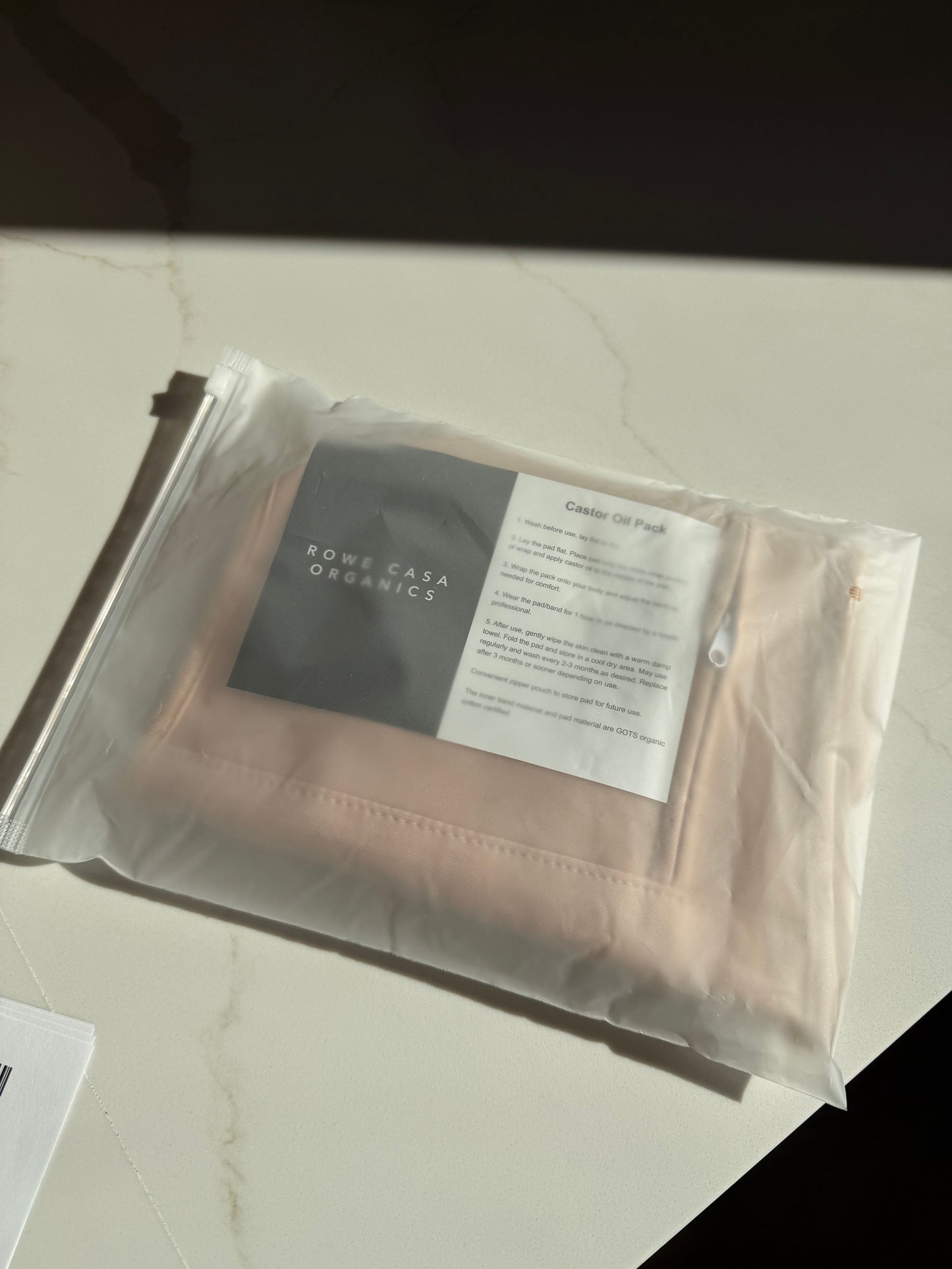 Castor Oil Wrap