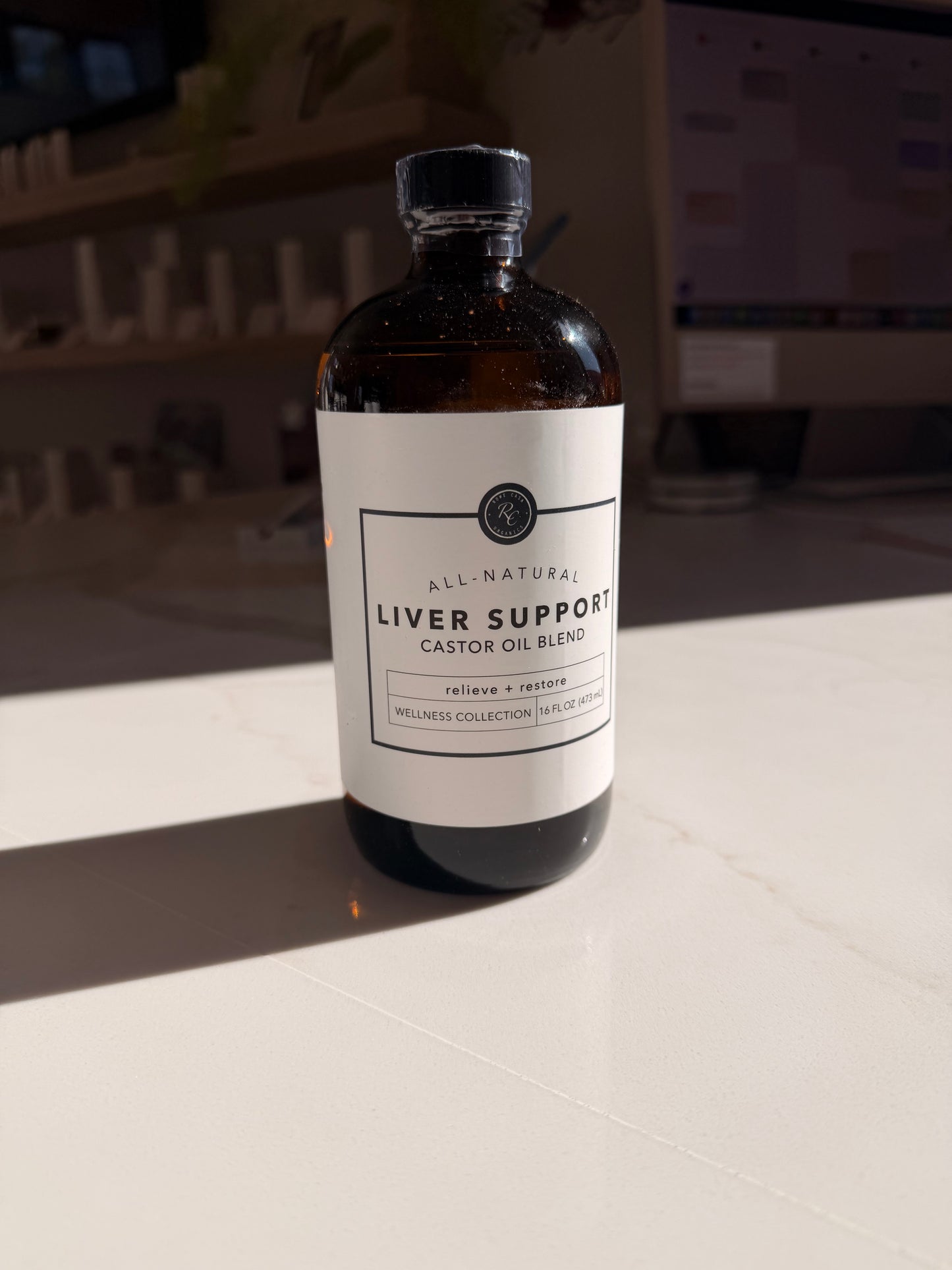 Liver Support Castor Oil Blend