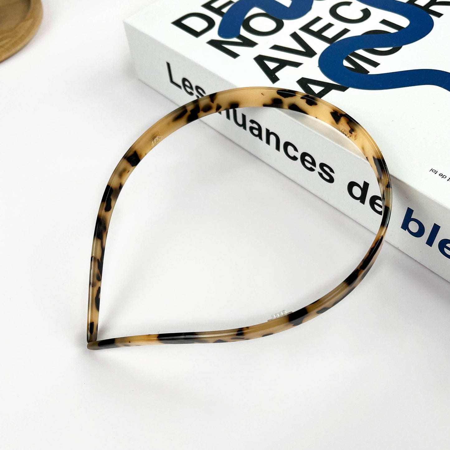 Retro Acetate Simple Headband, Can Be Used With Glasses
