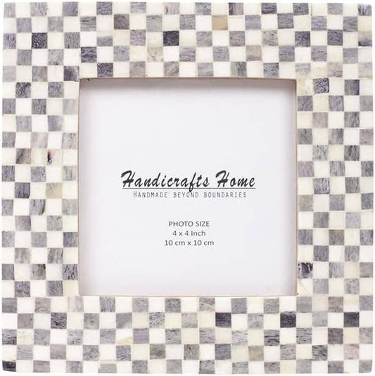 Checkered Photo Frame 4 x 4