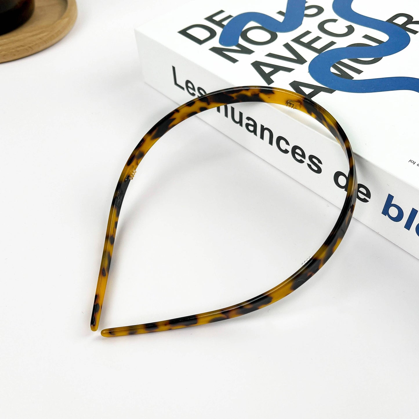 Retro Acetate Simple Headband, Can Be Used With Glasses