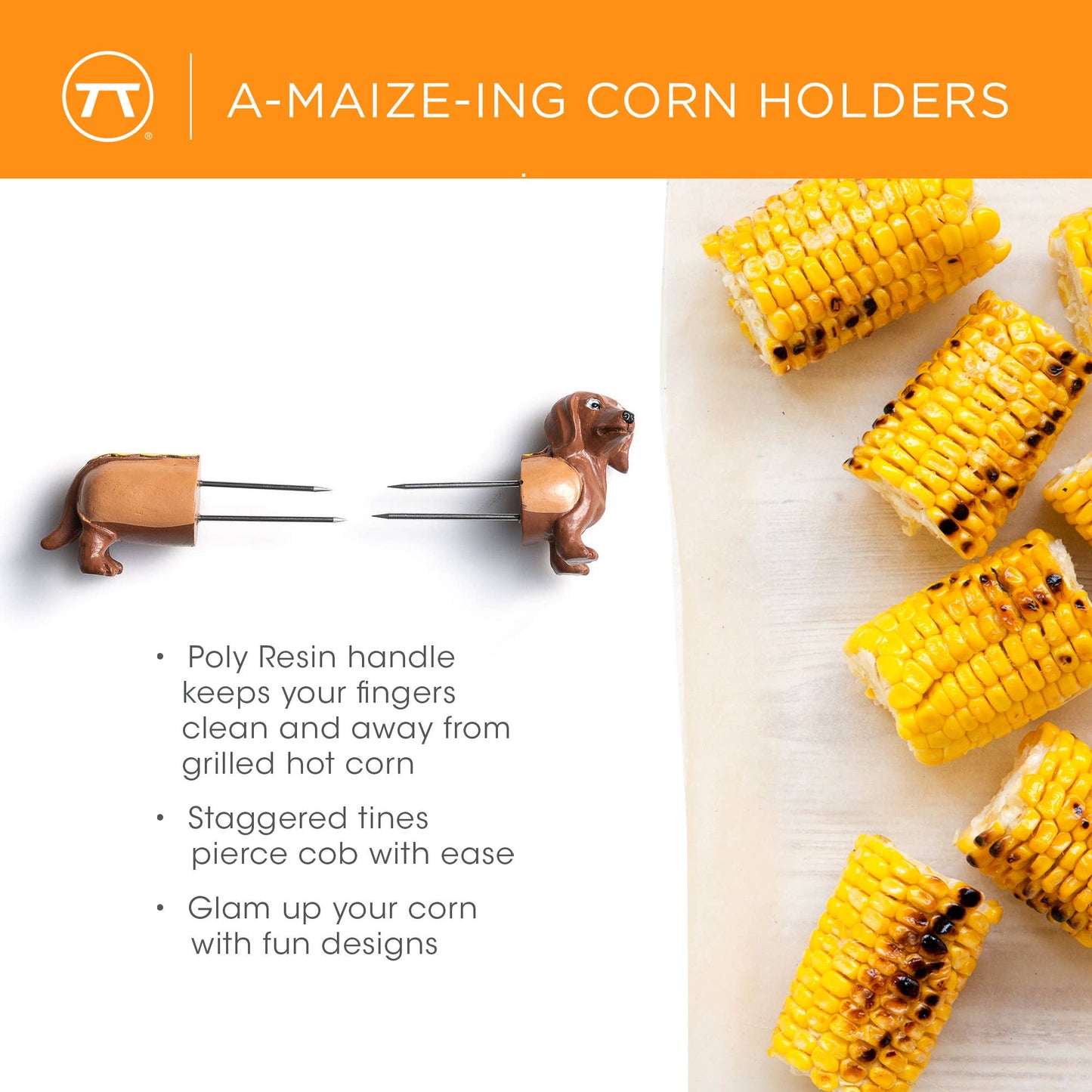 Daschund Corn Holder